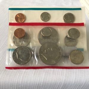 12 uncirculated coins, sealed